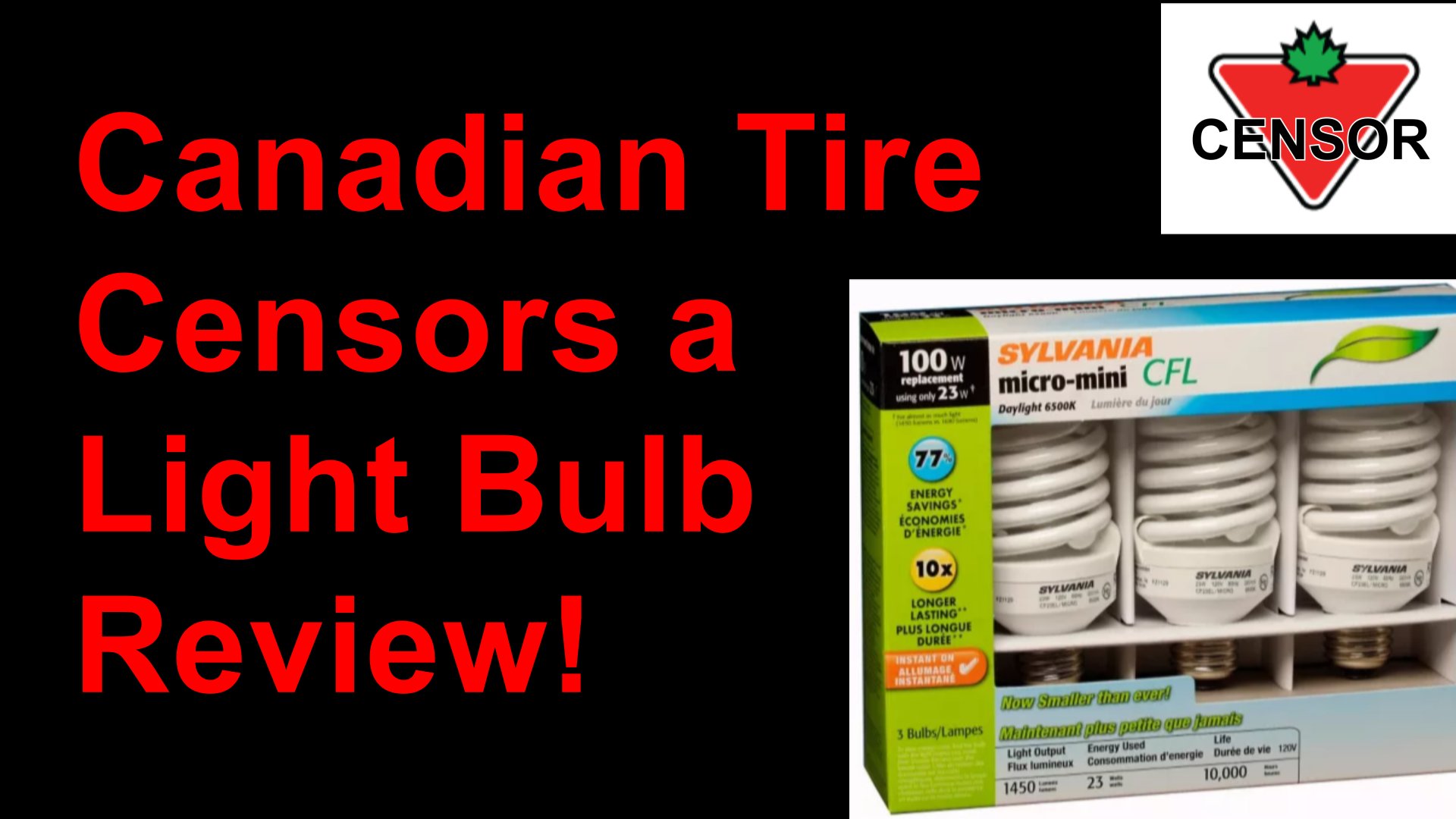 Canadian Tire video